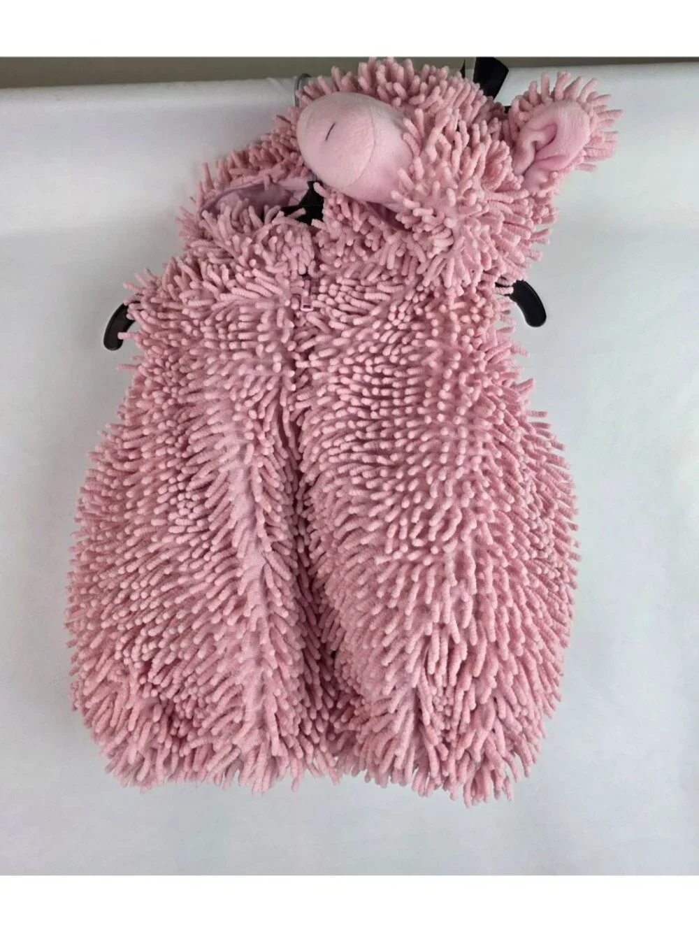 Going Wild Pig Costume Infant Baby 3-6 Months Plush Pink Farm Animal Halloween
